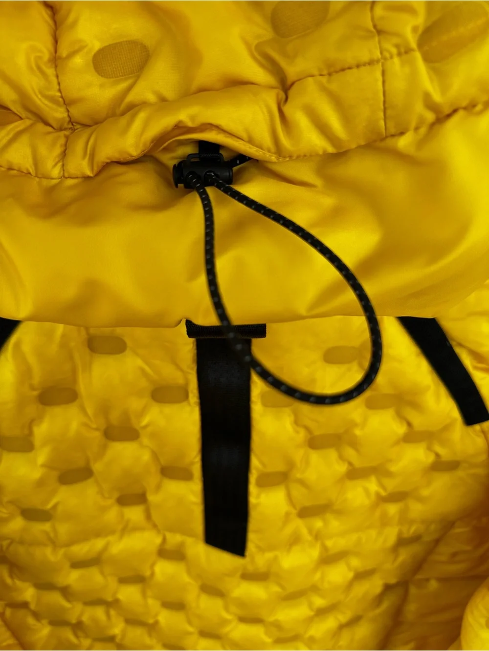 Nike Sportswear Tech Pack Down Fill Puffer Jacket Neon Yellow Men's Size L